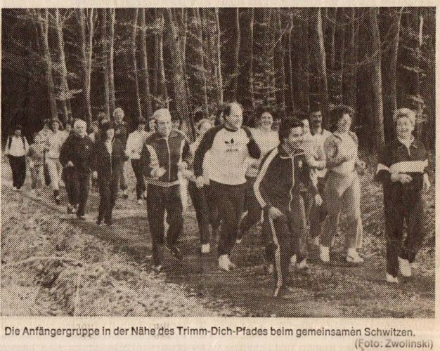 Laufgruppe 1986