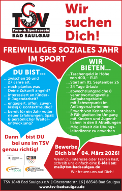 FSJ beim TSV 1848 Bad Saulgau e.V.