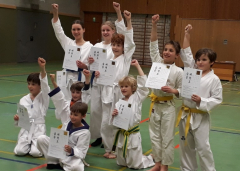 Taekwondo Gürtelprüfung