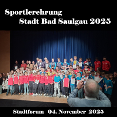 Sportlerehrung Sadt Bad Saulgau
