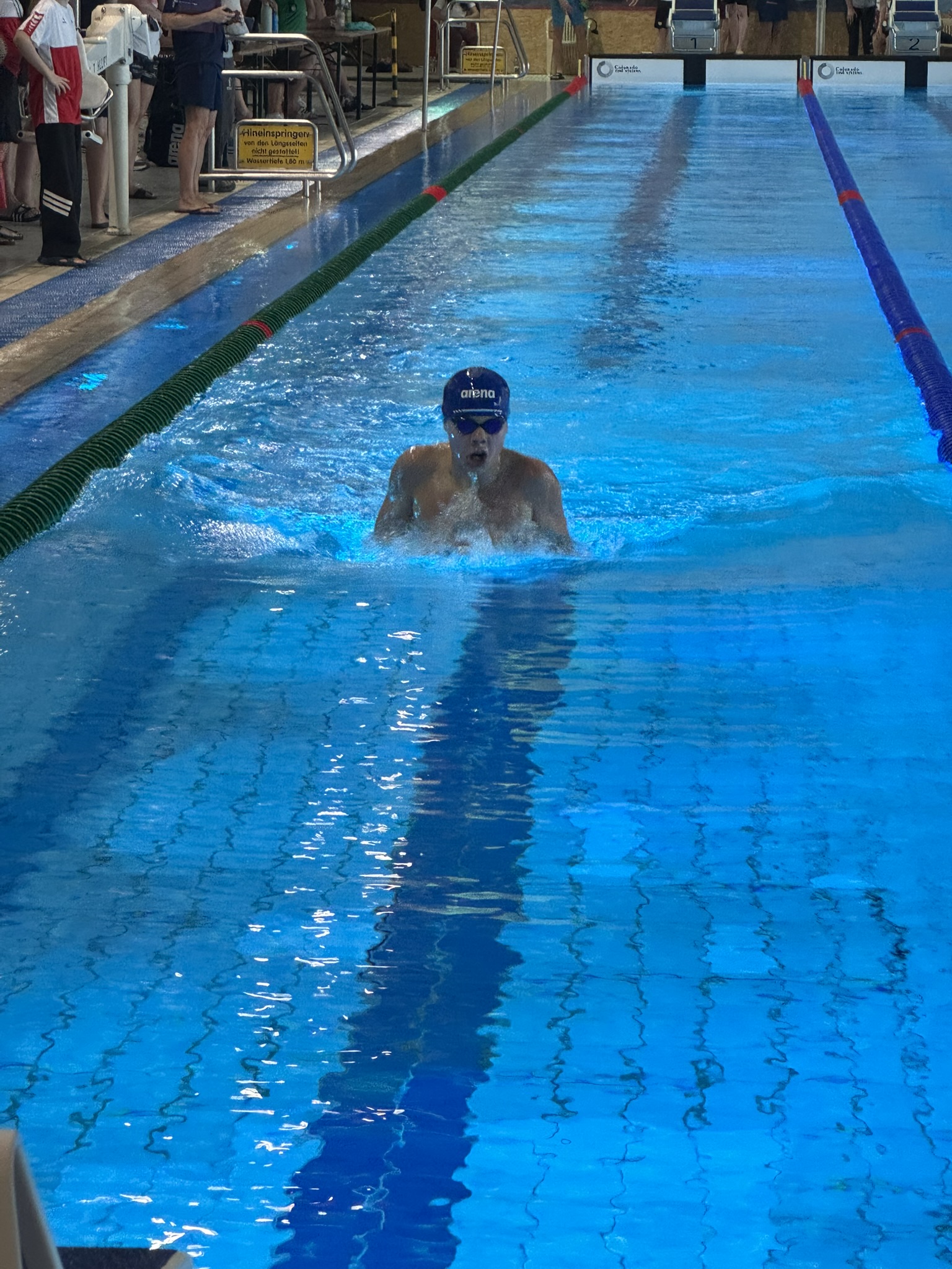 Felix Gräble bei der Arbeit